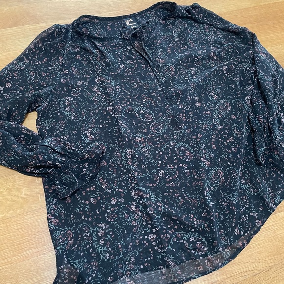 Floral Sheer Reitmans Blouse - Picture 1 of 5